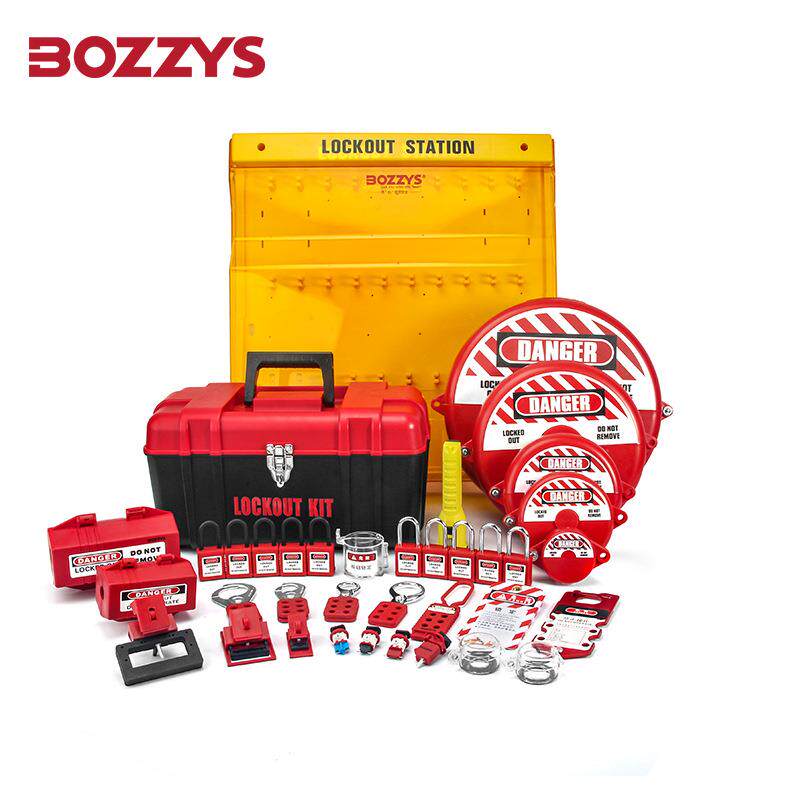工业安全锁具设备loto上锁挂牌全套锁具箱便携式锁包方便管理套装