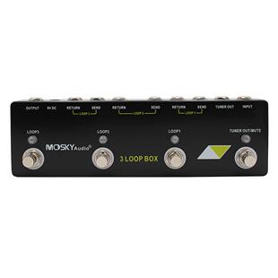 MOSKYaudio3LOOPBOX效果器通道选择