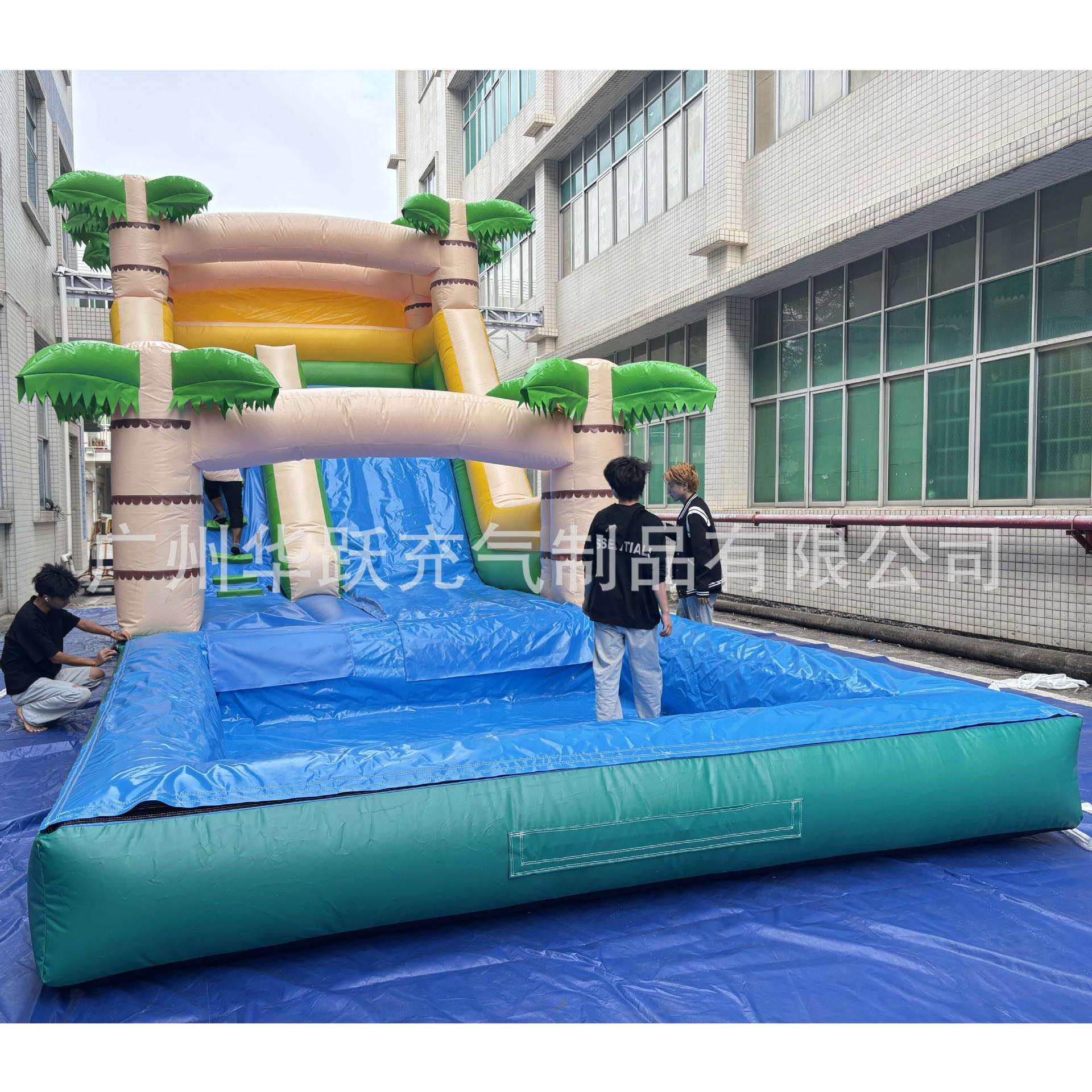 充气滑梯户外大型加厚PVC游乐广场城堡淘气堡儿童滑梯城堡