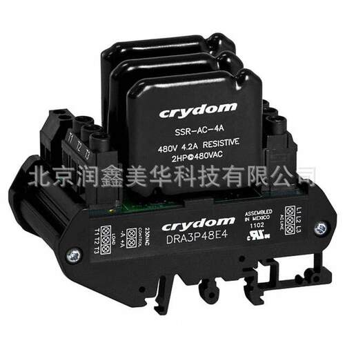 供应Crydom固态继电器DIN轨道DRA3P48B4