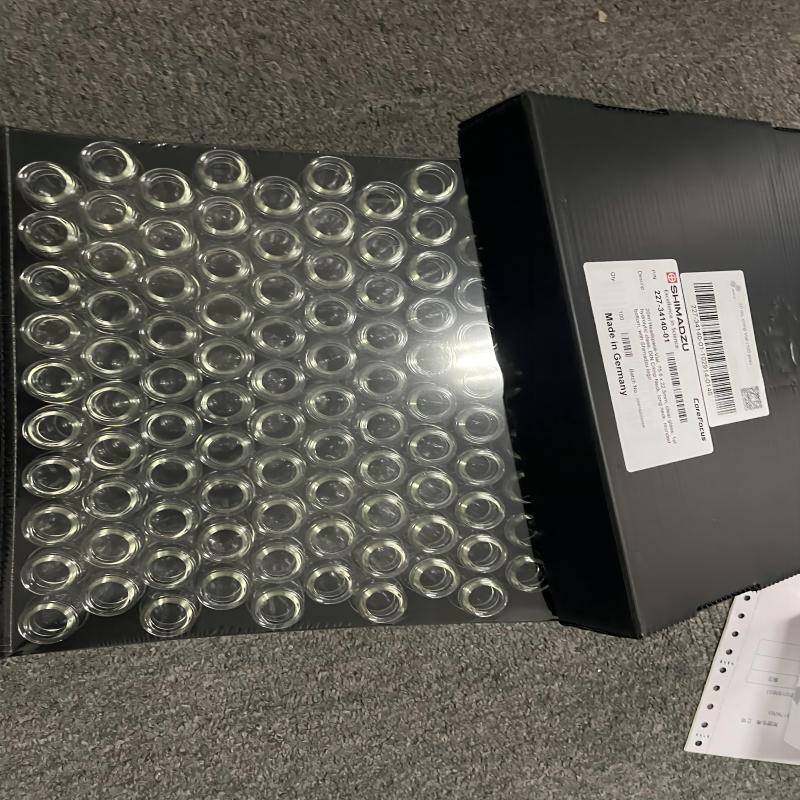 227-34140-01岛津20mL透明/棕色钳口顶空样品瓶100/件