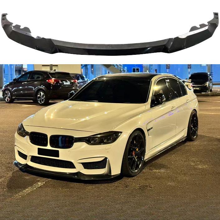 适用宝马3系M3窄体包围前唇F30F35改装M3包围CS款前铲包围套件