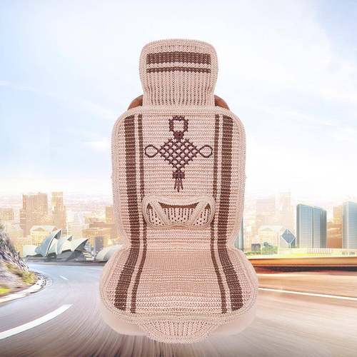 走量冰丝中国节机编坐垫机编中国结腰靠汽车座垫