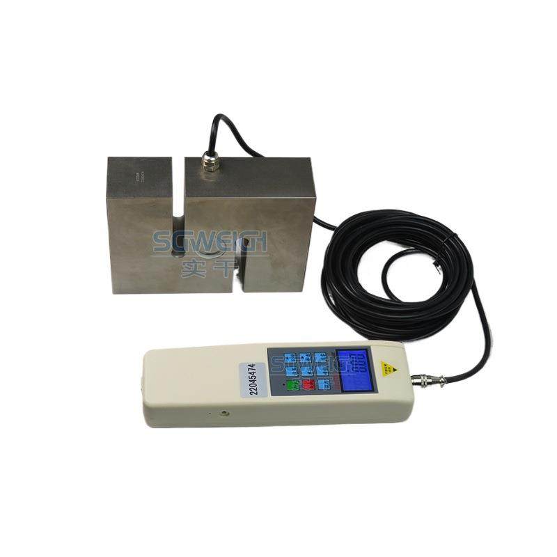 工业级拉压式外置测力计便携式推拉力计数显式拉力计价格2000N