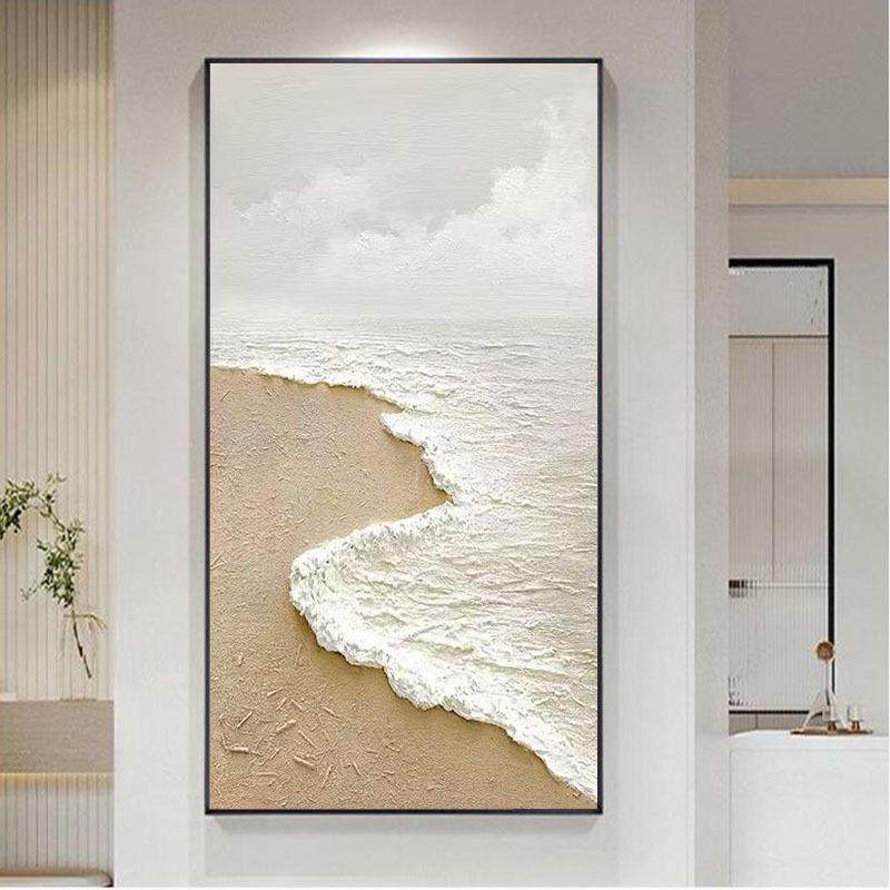 手绘油画肌理入户玄关挂画现代简约抽象装饰画走廊过道壁画竖版,节庆用品/礼品,新娘配件,淘宝优惠券,粉丝福利购,淘宝优惠卷