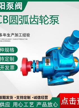 供应YCB圆弧齿轮油低燥音铸铁齿轮泵YCB圆弧齿轮泵液体输送