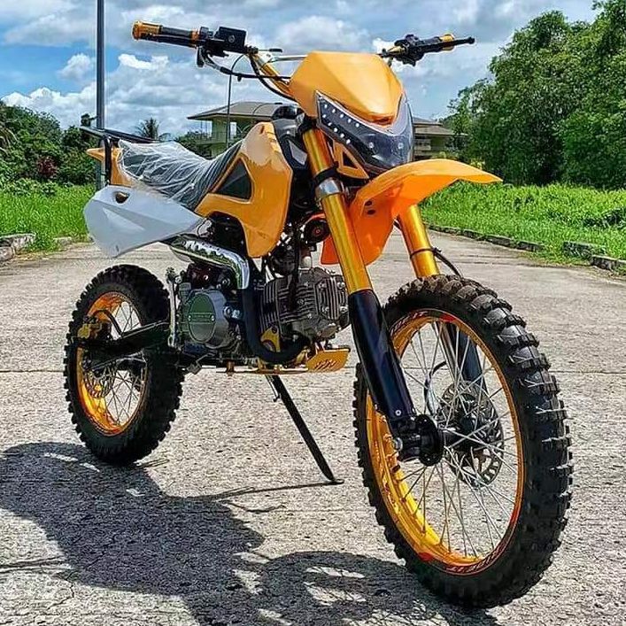 大鬼脸125CC摩托车 成人户外全地形两轮越野车 场地山地赛摩托车