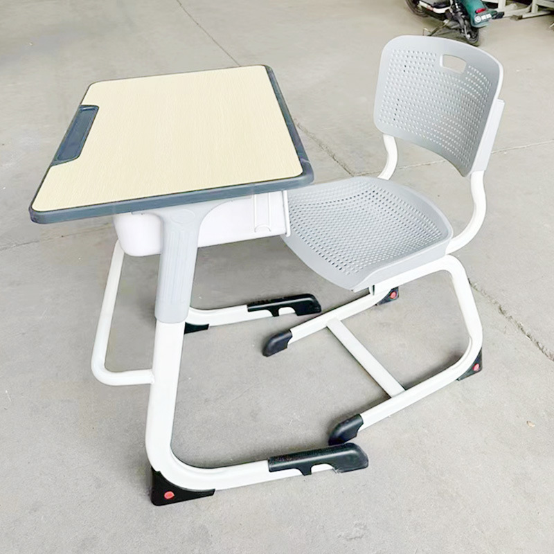 学校课桌椅ABS中小学生教室书桌辅导培训班加厚儿童可升降学习桌
