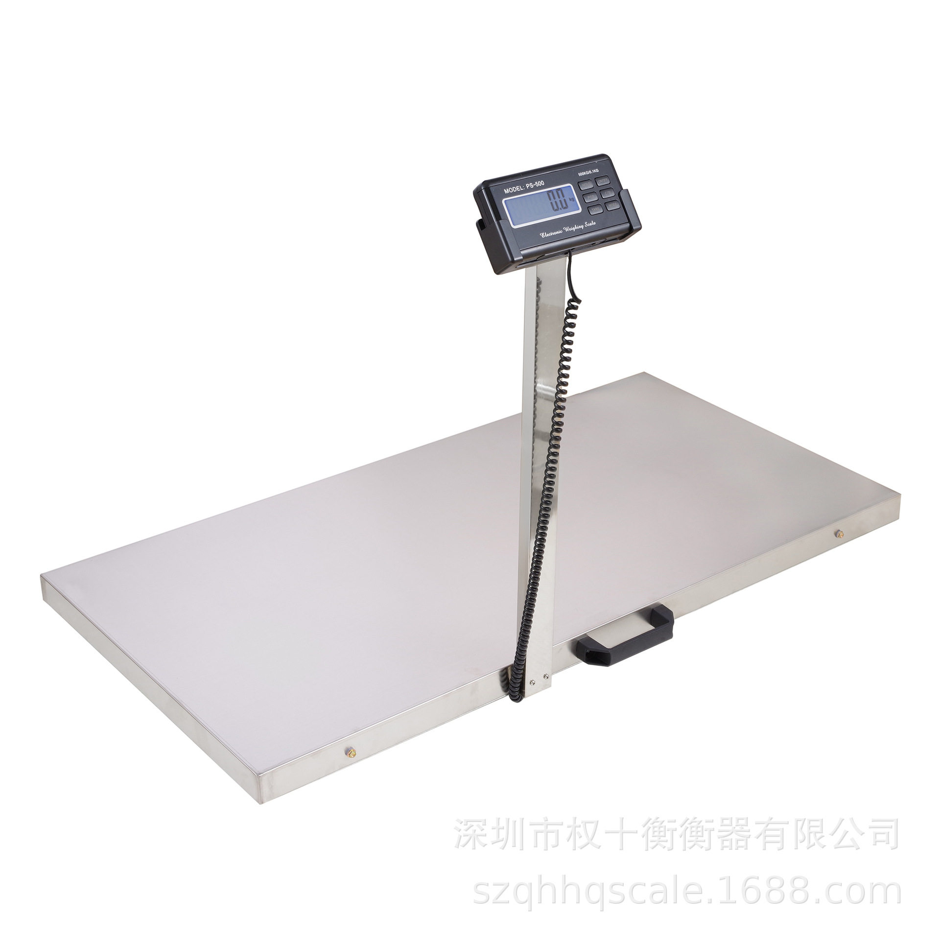 大量程动物秤立杆显示移动宠物秤大件包裹秤地磅秤数显电子秤