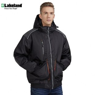 雷克兰户外防寒服保暖防风外套御寒服针织袖口结实耐磨