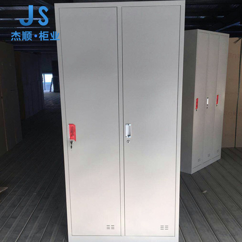 2门更衣柜铁皮柜 储物柜更衣室 宿舍员工办公柜办公家具