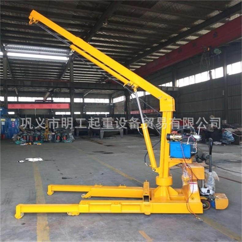 明工电动行走液压伸缩升降旋转小吊车低静音小型起重机,纺织面料/辅料/配套,纺织机械配件,淘宝优惠券,粉丝福利购,淘宝优惠卷