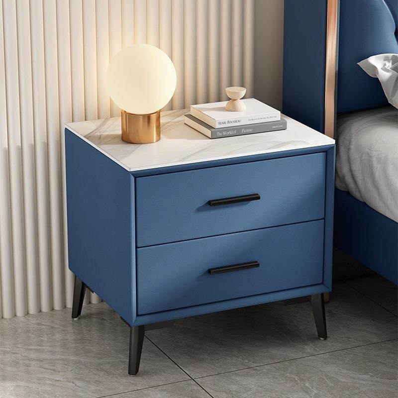 床头柜皮质简约小型实木卧室轻奢床边柜简易款极简岩板小柜子,纺织面料/辅料/配套,纺织机械配件,淘宝优惠券,粉丝福利购,淘宝优惠卷
