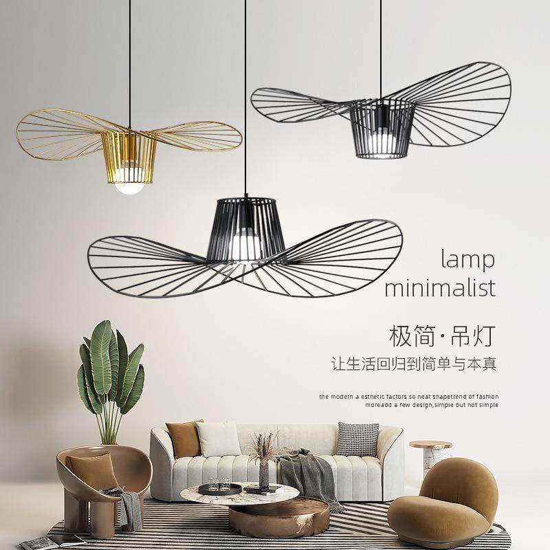 后现代创意餐桌吧台灯个性奶茶店服装店商铺橱窗装饰草帽吊灯,纺织面料/辅料/配套,纺织机械配件,淘宝优惠券,粉丝福利购,淘宝优惠卷