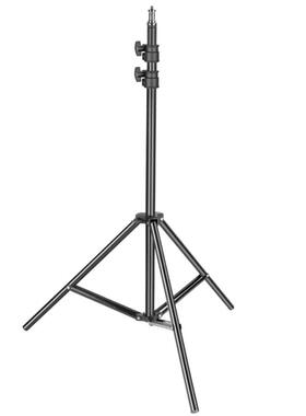 纽尔2米/3米/4米LED灯摄影灯架折叠便携不锈钢三脚架影视灯架