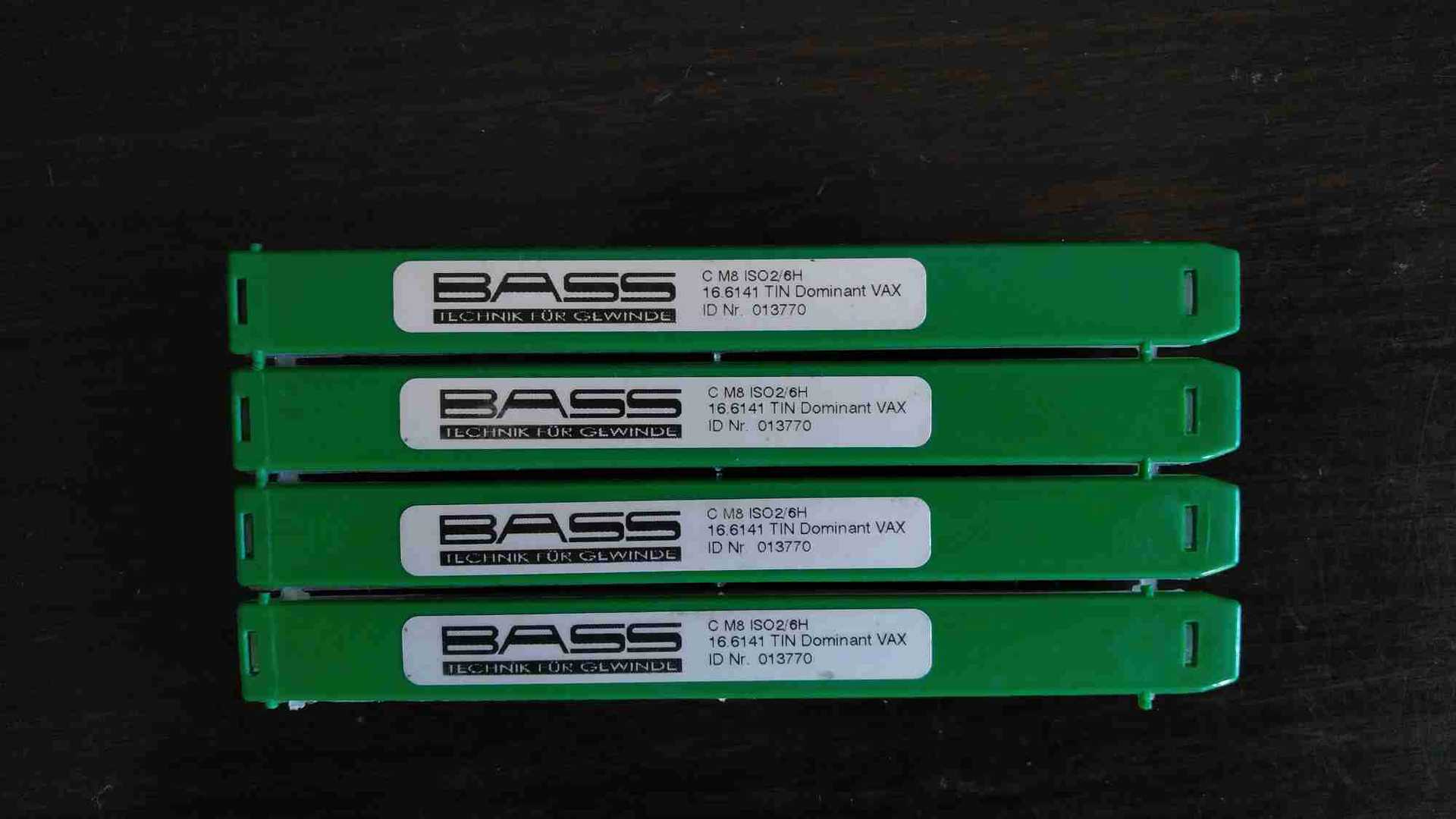 德国BASS涂层螺旋平头丝锥M8