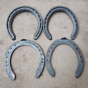 PC马蹄铁训练速度马掌一套四个掌后掌分左右单蹄唇双蹄唇蹄铁