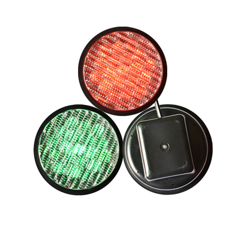 100mm红绿双透镜LED交通信号灯100MM交通信号灯配件