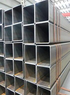 友发方管厂家月销1000优惠Q235B方距管室外 休息厅立柱方矩管