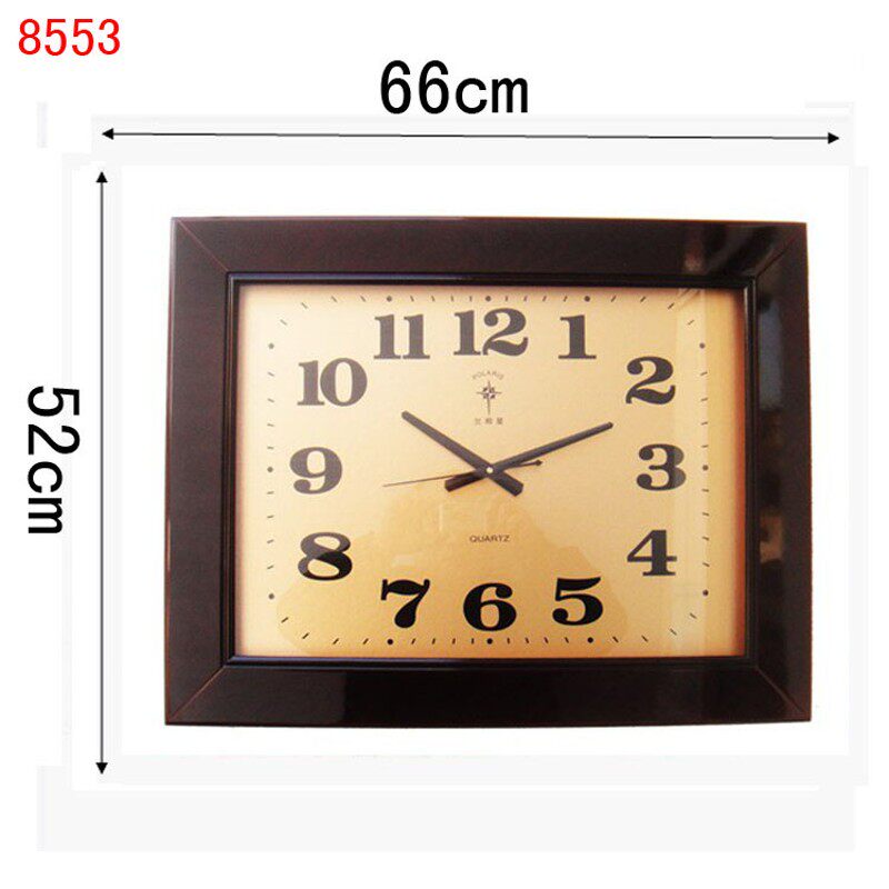 北极星挂钟大堂方钟表创意时尚客厅欧式简约田园静音办公室石英钟