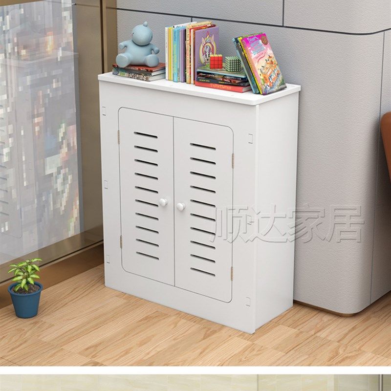 分水器遮挡柜地暖阀门罩子三面化妆室防水暖气片遮挡装饰柜水表盒