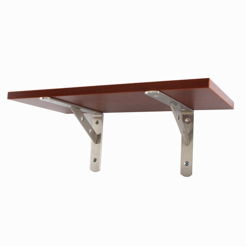 实心不锈钢三角架支架托架墙上置物架木板壁挂隔层板托支撑三脚