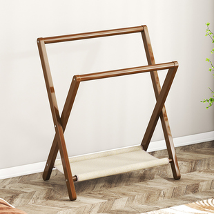 床头挂衣架落地床边晚上睡觉放衣服神器随手搭衣架卧室收纳衣帽架