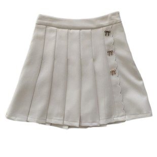 百褶裙女大码 显瘦jk学生a字短裙 褶皱半身裙春夏白色高腰2022新款