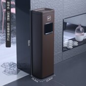 立式 烟灰柱酒店大堂不锈钢吸烟区电梯口灭烟垃圾桶带烟灰缸落地