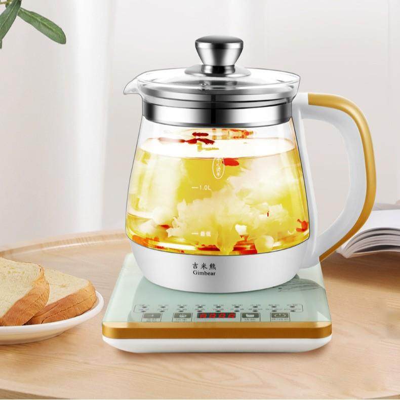 110V养生壶家用多功能全自动玻璃办公室小型电热泡茶花茶壶煮茶壶