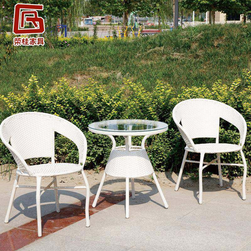 厂家藤椅三件套户外庭院花园别墅黑白渐变色藤编桌椅藤条椅,3C数码配件,其它配件,淘宝优惠券,粉丝福利购,淘宝优惠卷