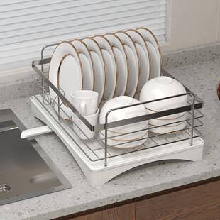 厨房家用34不10532S00锈钢水槽碗碟架放碗叉盘筷子沥水篮子刀餐具