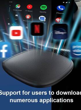 高通八核6225安卓盒子4G+WIfI 4+64G无线Carplay安卓Atuo Youtube