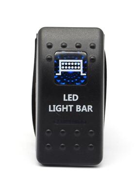 热销12-24V5P开关线束带继电器船型开关ON/OFF丝印盖子MQ