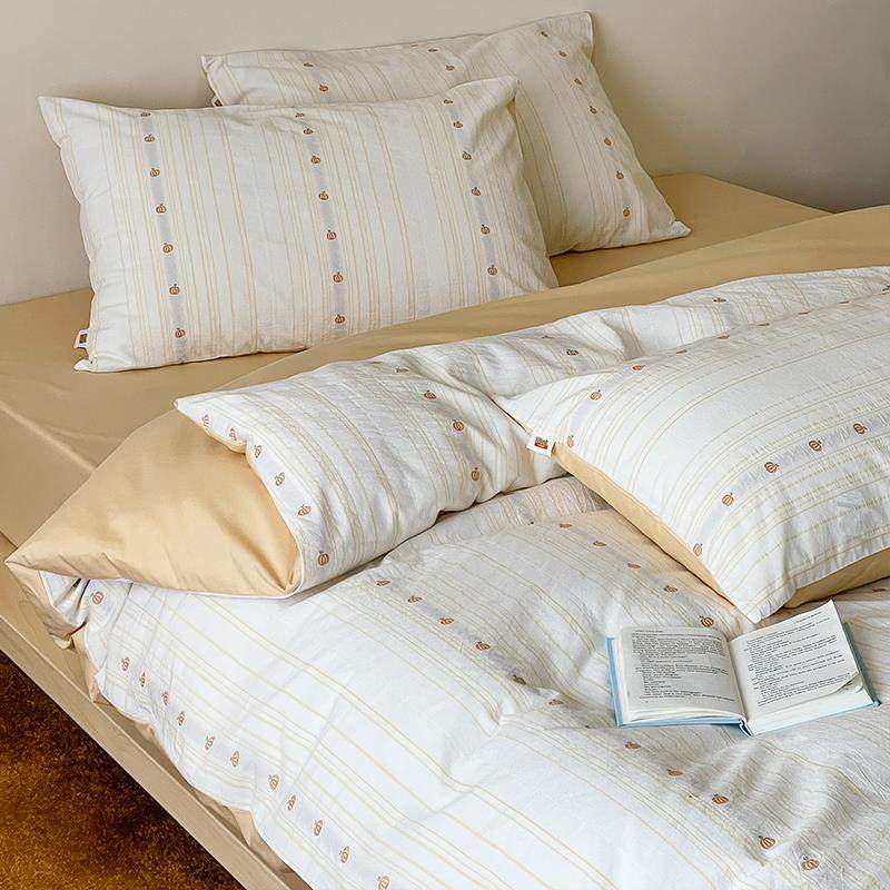 简约全棉刺绣床上四件套小清新纯棉提花床单被套床笠款床品三件套,纺织面料/辅料/配套,纺织机械配件,淘宝优惠券,粉丝福利购,淘宝优惠卷