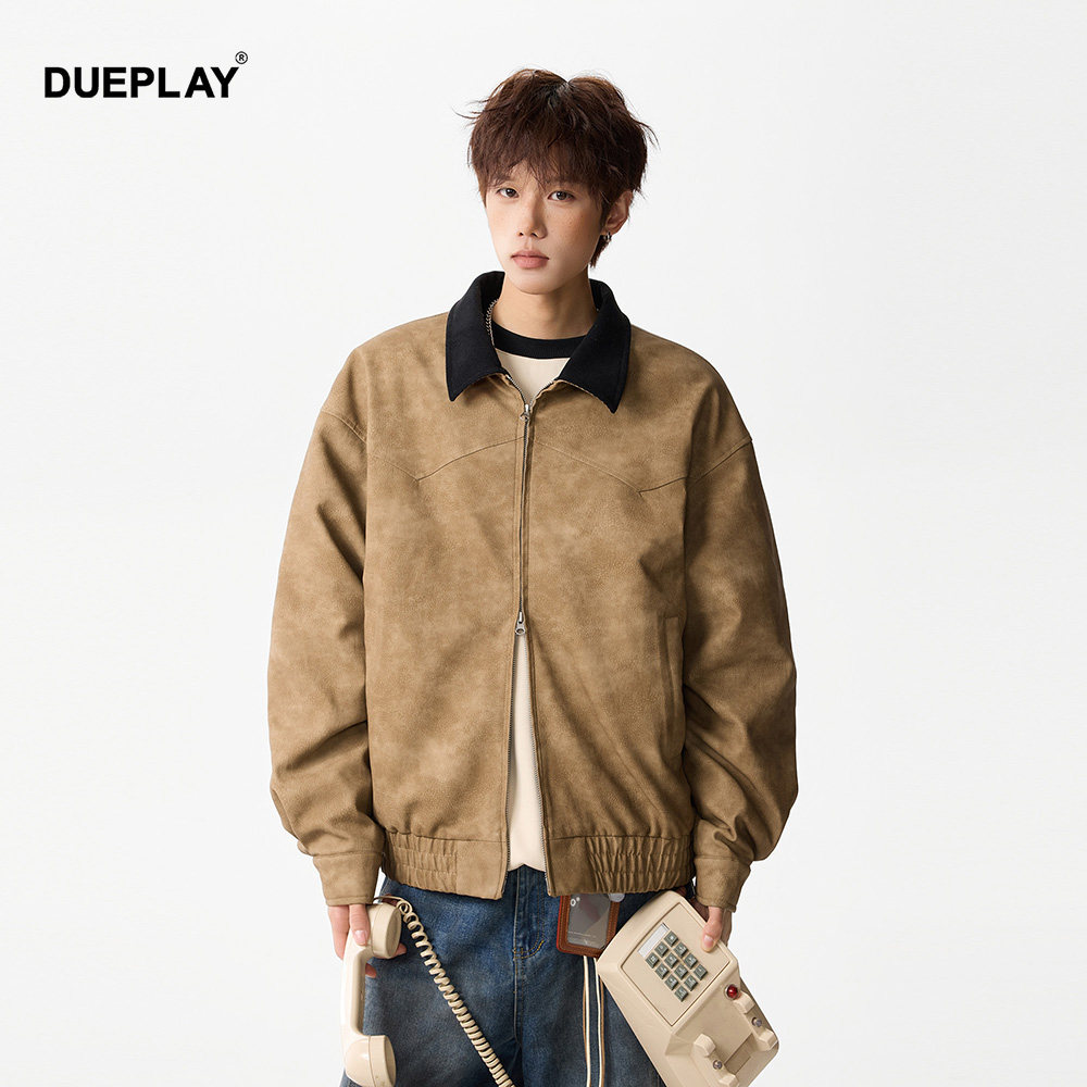 【明星郑恺潮牌】冬季保暖加绒夹克外套男款翻领撞色宽松防风棉服,男装,棉衣,淘宝优惠券,粉丝福利购,淘宝优惠卷