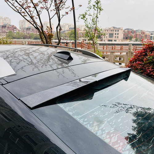 适用宝马bmwx6e71/e7208-14款顶翼刀锋尾翼扰流板外饰改装配件