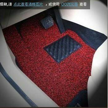 丝圈脚垫汽车前排脚垫主驾驶司机座位单个单片脚垫自由裁剪单卖