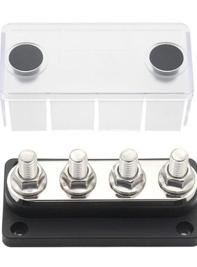 BusBar汇线铜排300A大电流接线排汽车房车线路改装配件多路导流排