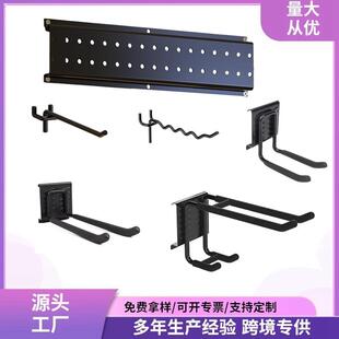 槽板洞洞挂钩车库浸塑挂钩金属槽板车库槽板浸塑挂钩厨房车库收纳