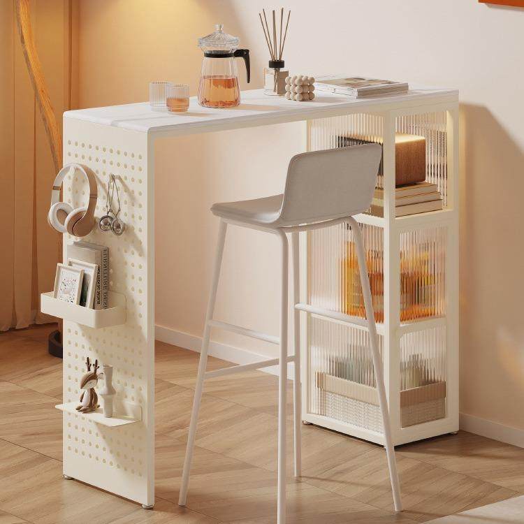 吧台桌家用简约岩板高脚桌长条桌客厅沙发阳台隔断迷你休闲小吧台,节庆用品/礼品,新娘配件,淘宝优惠券,粉丝福利购,淘宝优惠卷