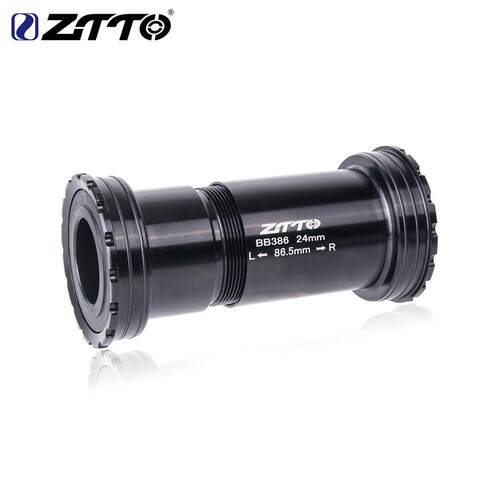 ZTTO自行车BB386对锁中轴轴心24mm五通86.5/46mm陶瓷培林中轴