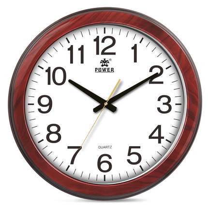 霸王钟表19英寸客厅大堂会议室简约静音大挂钟石英钟PW812-0592