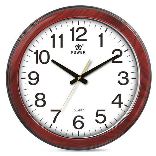 霸王钟表19英寸客厅大堂会议室简约静音大挂钟石英钟PW812-0592