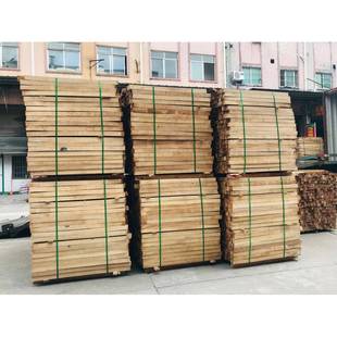 木材供应T泰国真空橡胶木优质实木板家具料无心方条5.5