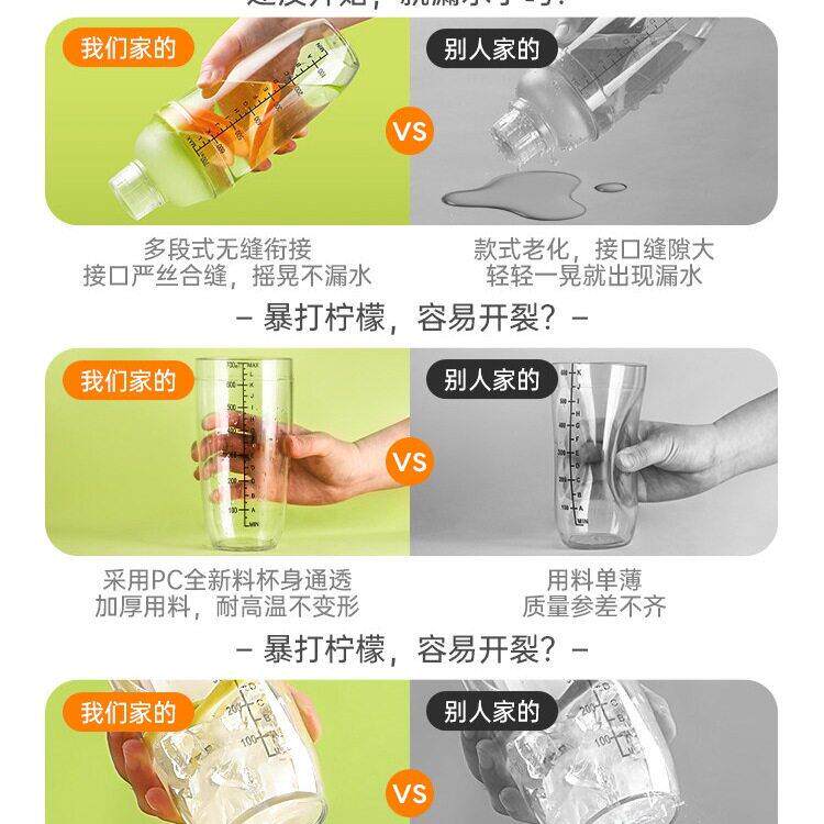 雪杯克一手打柠檬茶工套作具全套摆摊奶茶店专用制暴打F979H8S9雪