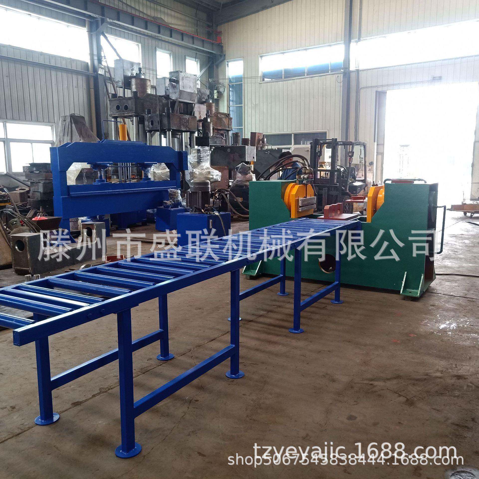 款400履400T台式带翻新机拆销吨机 手动推送台式双缸新压链机价格