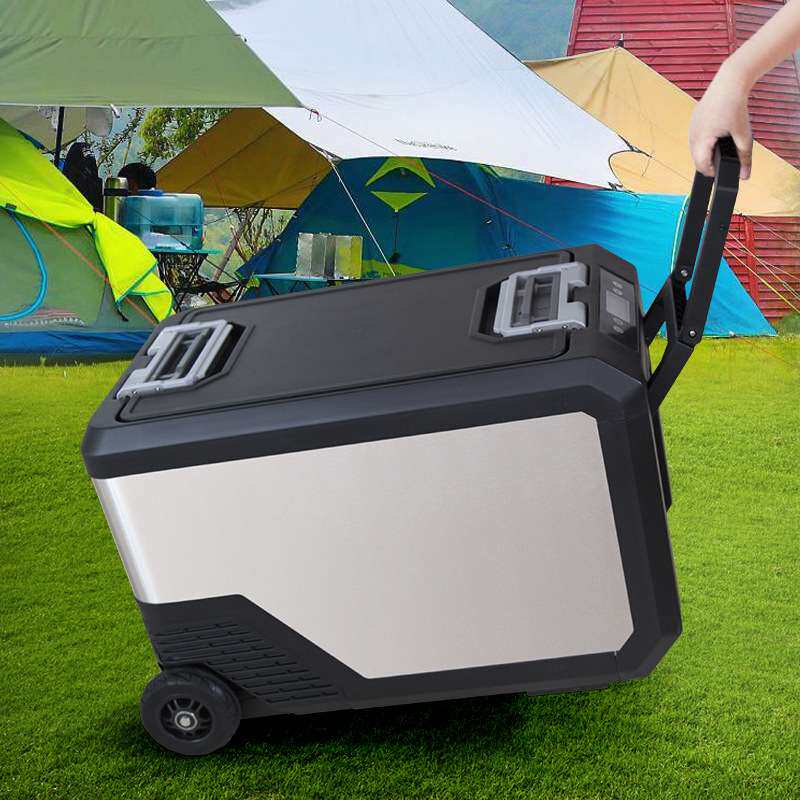 2023新款车载压缩机冰箱 12V24V通用分区温控冰箱温度可调节冰箱