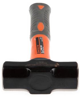 SHEFFIELD/钢盾纤维柄八角锤2LB重型石工拆墙开凿防震锤S089102