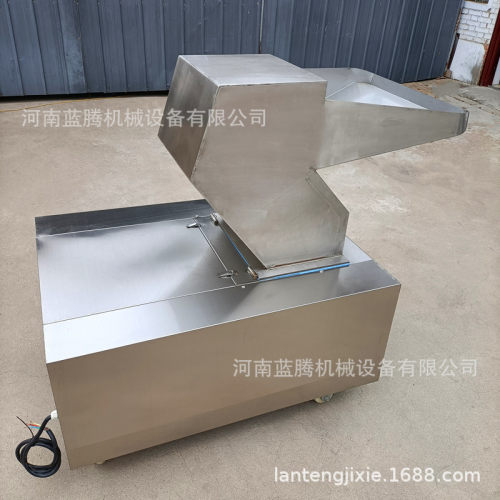 不锈钢牛骨羊骨破碎机 饭店大骨头熬汤粉碎机 根茎类中草药粗碎机